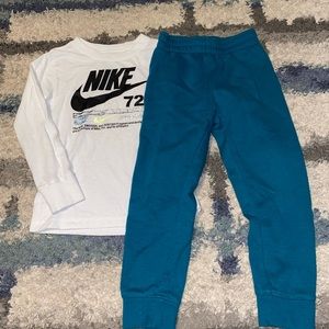 Nike boys matching set